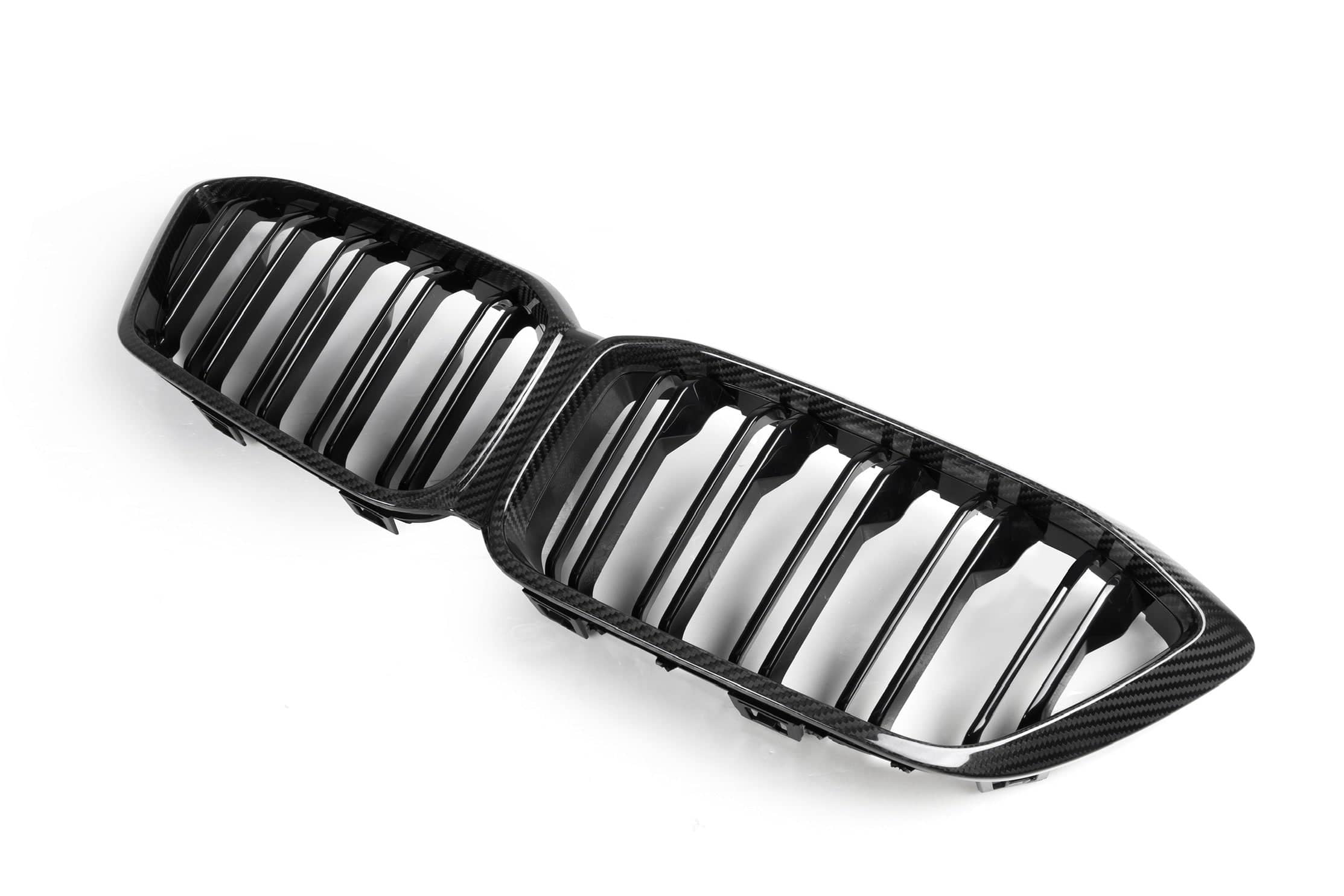 Kies-Motorsports NWCarbon Haus M2C F87 LCI Double Slat Dry Carbon Fiber Grill