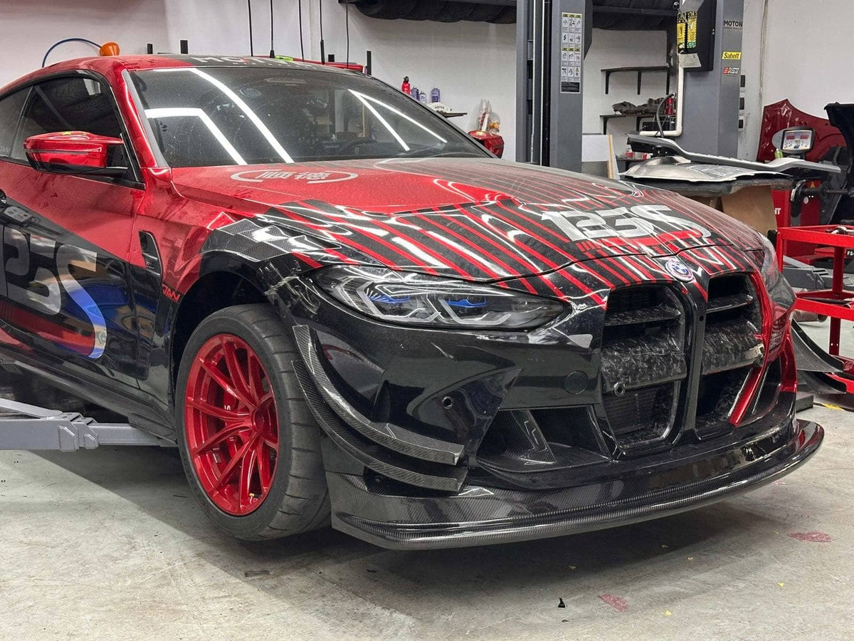 Kies-Motorsports NWCarbon Haus M3/M4 G8X NW1 Style Dry Carbon Fiber Front Lip