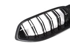 Kies-Motorsports NWCarbon Haus M8 F91/F92/F93 Double Slat Dry Carbon Fiber Grill