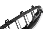 Kies-Motorsports NWCarbon Haus M8 F91/F92/F93 Double Slat Dry Carbon Fiber Grill