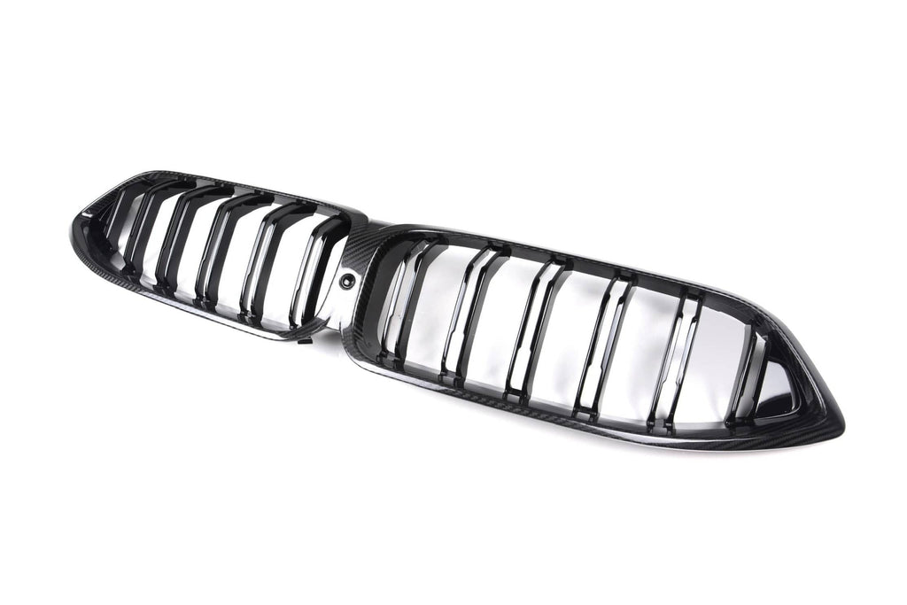 Kies-Motorsports NWCarbon Haus M8 F91/F92/F93 Double Slat Dry Carbon Fiber Grill