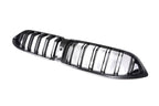 Kies-Motorsports NWCarbon Haus M8 F91/F92/F93 Double Slat Dry Carbon Fiber Grill