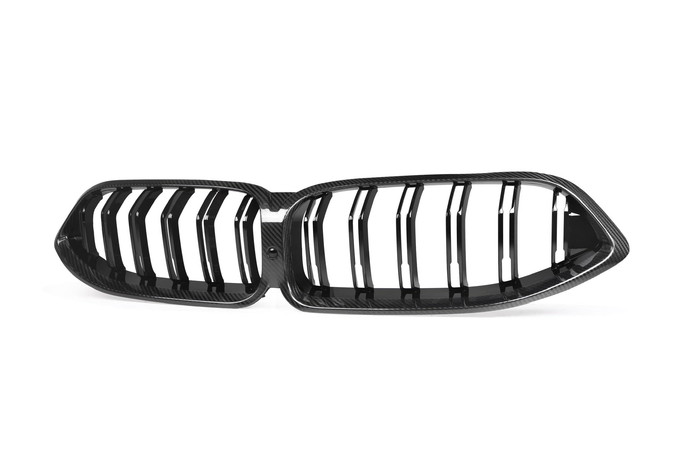 Kies-Motorsports NWCarbon Haus M8 F91/F92/F93 Double Slat Dry Carbon Fiber Grill