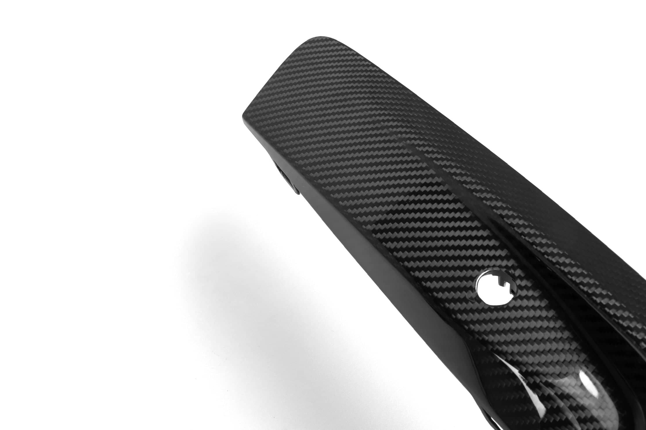 Kies-Motorsports NWCarbon Haus M8 F91 OEM Style Dry Carbon Fiber Front Bumper Trim
