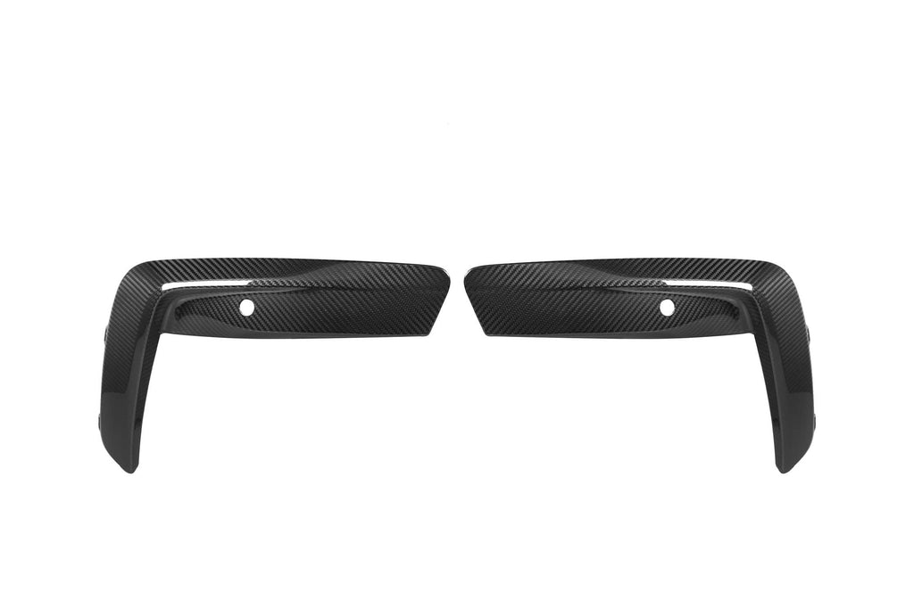 Kies-Motorsports NWCarbon Haus M8 F91 OEM Style Dry Carbon Fiber Front Bumper Trim