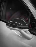 Kies-Motorsports NWCarbon Haus Macan 95B OEM Style Dry Carbon Fiber Mirror Cap With or Without  Lane Assist
