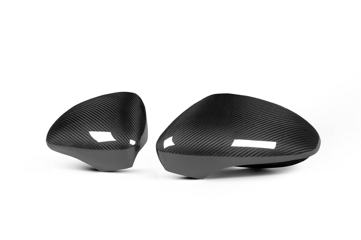 Kies-Motorsports NWCarbon Haus Panamera 971 OEM Style Dry Carbon Fiber Mirror Cap LHD With or Without Assist