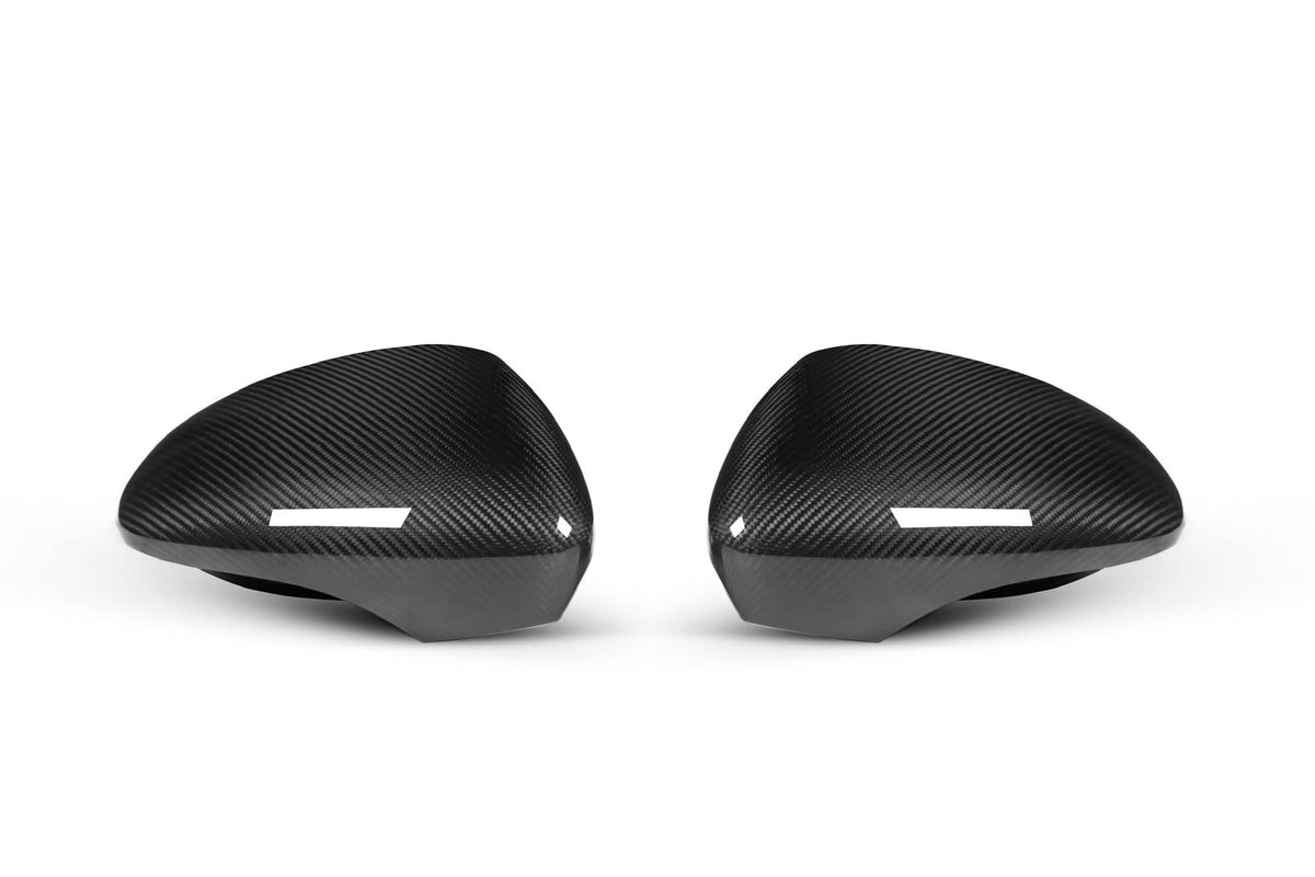 Kies-Motorsports NWCarbon Haus Panamera 971 OEM Style Dry Carbon Fiber Mirror Cap LHD With or Without Assist