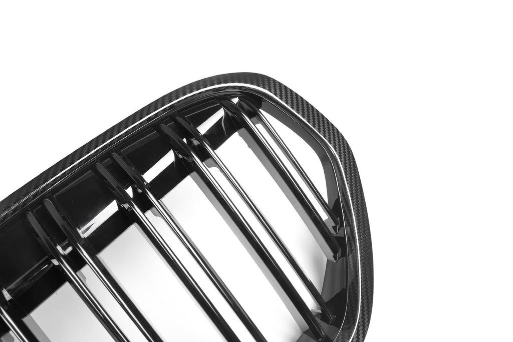 Kies-Motorsports NWCarbon Haus X1 F48/F49 LCI Double Slat Dry Carbon Fiber Grill