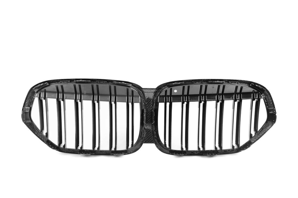 Kies-Motorsports NWCarbon Haus X1 F48/F49 LCI Double Slat Dry Carbon Fiber Grill
