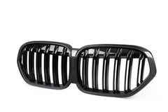 Kies-Motorsports NWCarbon Haus X1 F48/F49 LCI Double Slat Dry Carbon Fiber Grill