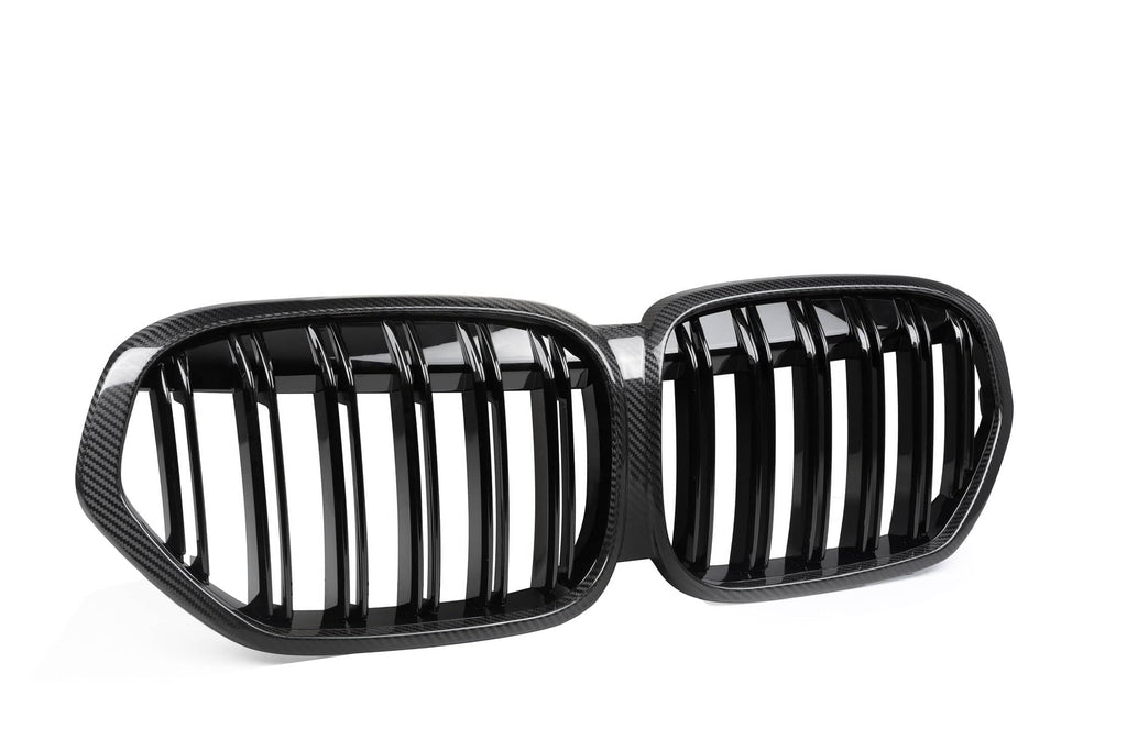Kies-Motorsports NWCarbon Haus X1 F48/F49 LCI Double Slat Dry Carbon Fiber Grill