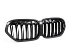 Kies-Motorsports NWCarbon Haus X1 F48/F49 LCI Double Slat Dry Carbon Fiber Grill