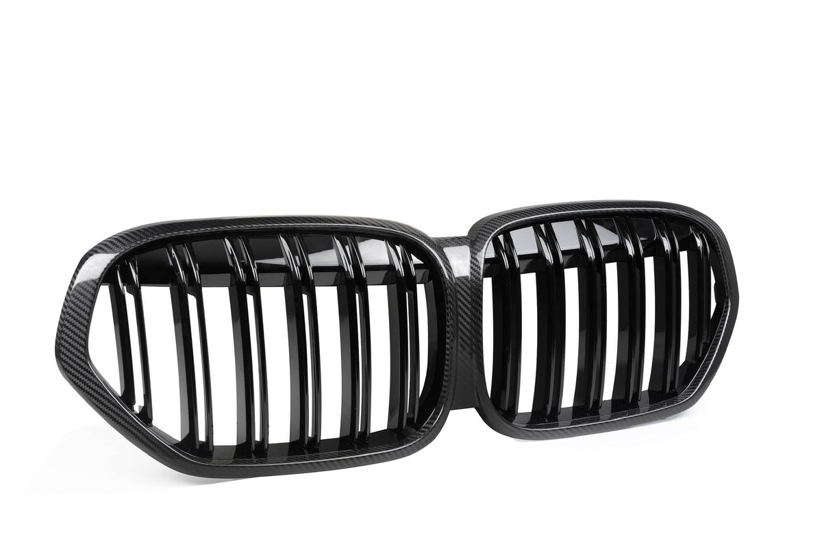 Kies-Motorsports NWCarbon Haus X1 F48/F49 LCI Double Slat Dry Carbon Fiber Grill