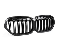 Kies-Motorsports NWCarbon Haus X1 F48/F49 LCI Double Slat Dry Carbon Fiber Grill
