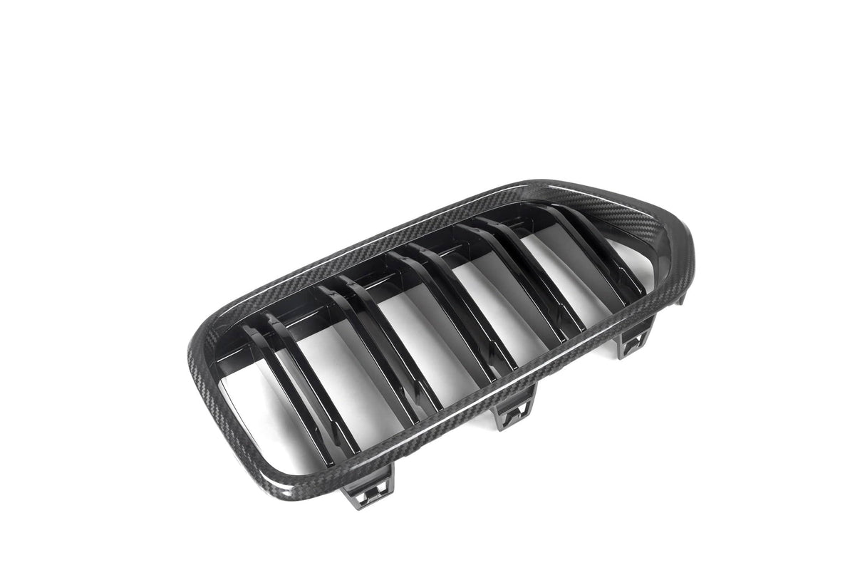 Kies-Motorsports NWCarbon Haus X2 F39 Double Slat Dry Carbon Fiber Grill
