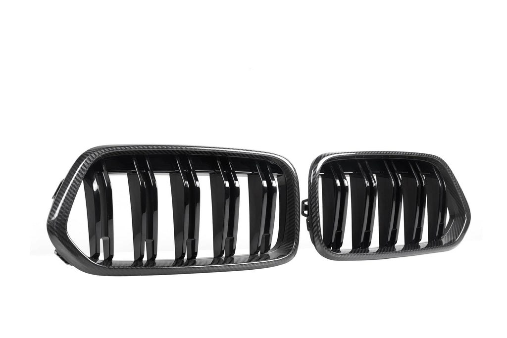 Kies-Motorsports NWCarbon Haus X2 F39 Double Slat Dry Carbon Fiber Grill