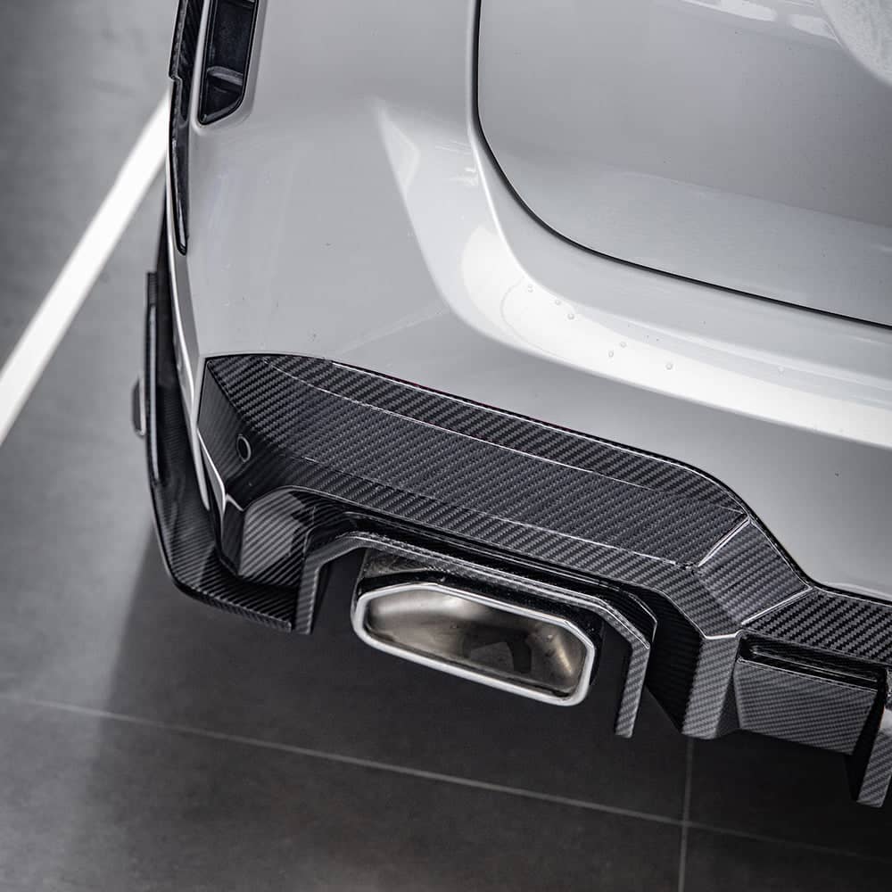Kies-Motorsports NWCarbon Haus X3 G01 LCI SQ Style Dry Carbon Fiber Diffuser