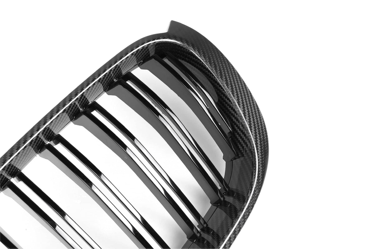 Kies-Motorsports NWCarbon Haus X3/X4 F25/F26 LCI Double Slat Dry Carbon Fiber Grill