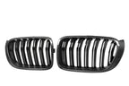 Kies-Motorsports NWCarbon Haus X3/X4 F25/F26 LCI Double Slat Dry Carbon Fiber Grill