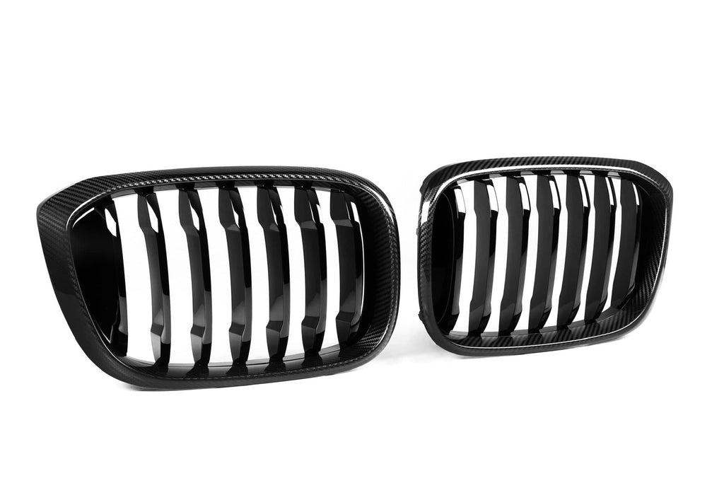 Kies-Motorsports NWCarbon Haus X3/X4 G01/G02/G08 Pre-LCI Single Slat Dry Carbon Fiber Grill
