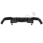 Kies-Motorsports NWCarbon Haus X4 G02 LCI SQ Style Dry Carbon Fiber Rear Diffuser With or Without Brake Light