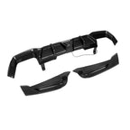 Kies-Motorsports NWCarbon Haus X4 G02 LCI SQ Style Dry Carbon Fiber Rear Diffuser With or Without Brake Light