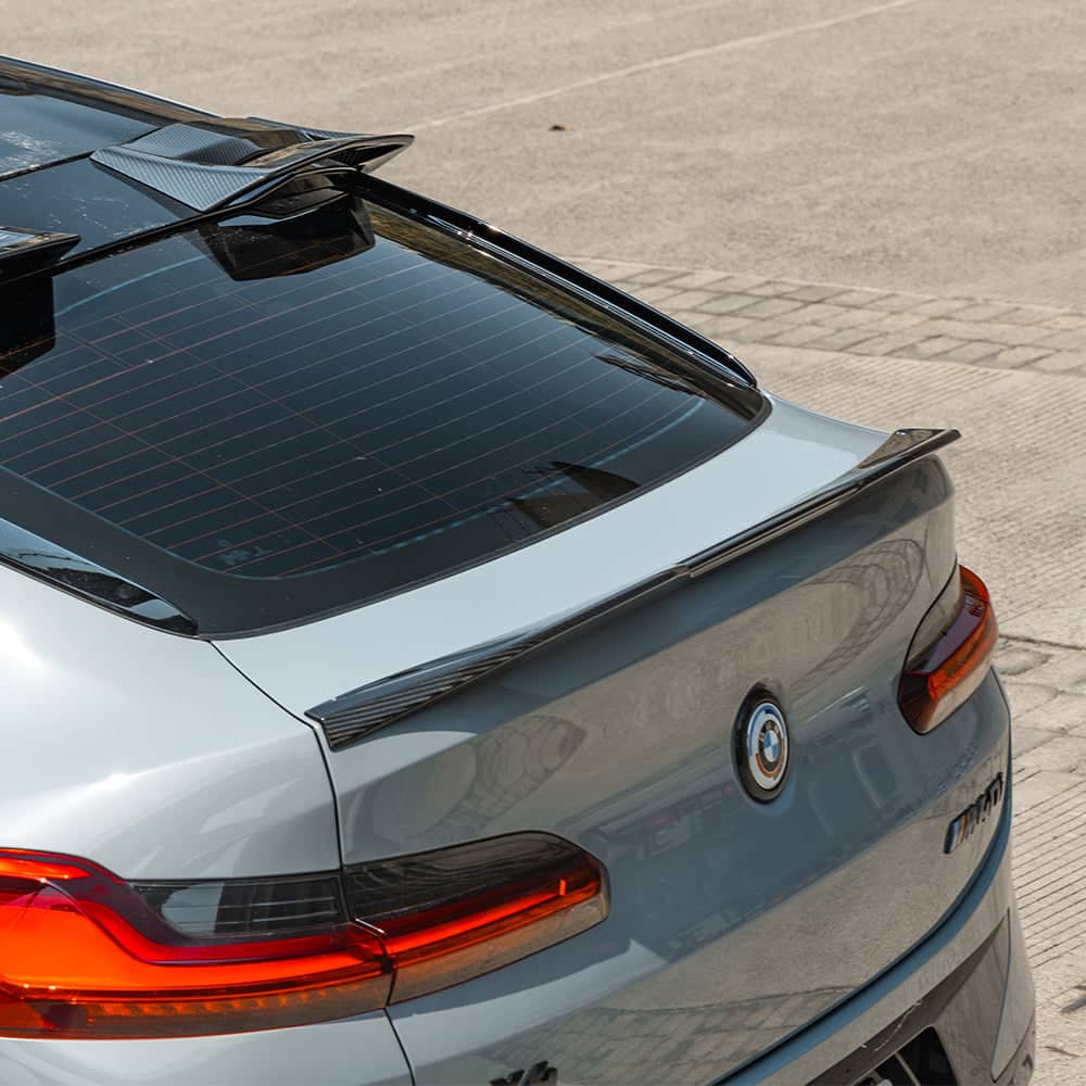Kies-Motorsports NWCarbon Haus X4 G02 SQ Style Dry Carbon Fiber Spoiler
