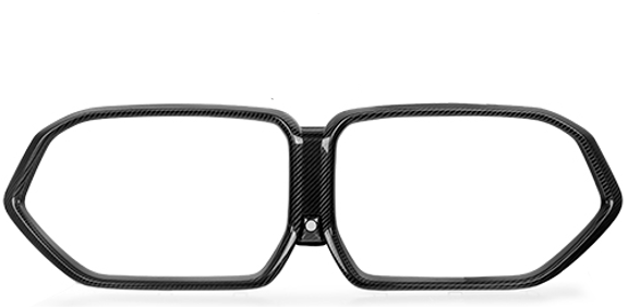 Kies-Motorsports NWCarbon Haus X5M F95 LCI OEM Style Dry Carbon Fiber Front Grill Frame