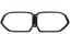 Kies-Motorsports NWCarbon Haus X5M F95 LCI OEM Style Dry Carbon Fiber Front Grill Frame