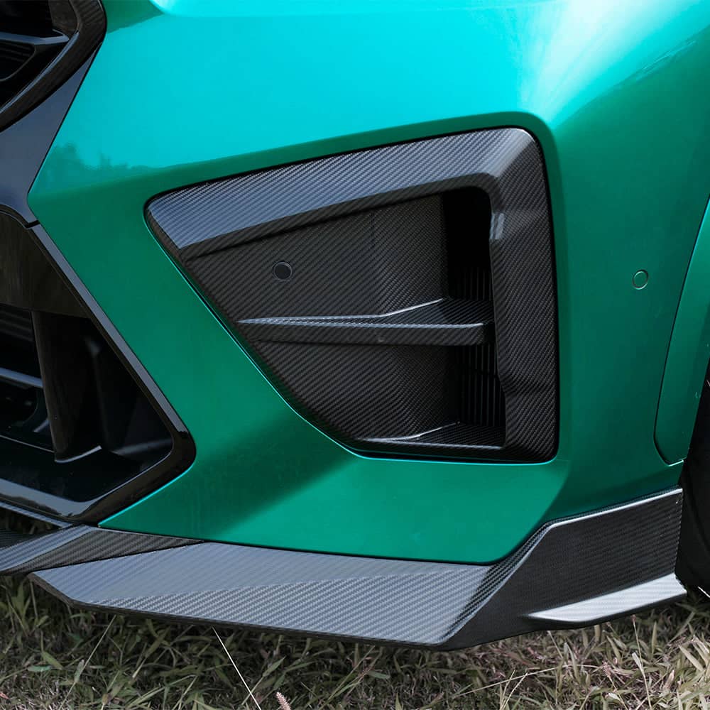 Kies-Motorsports NWCarbon Haus X5M F95 LCI SQ Style Dry Carbon Fiber Front Lip