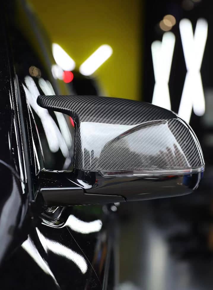 Kies-Motorsports NWCarbon Haus X5M F95 OEM Style Dry Carbon Fiber Mirror Cap