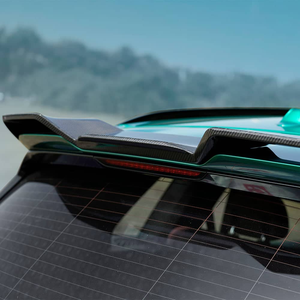 Kies-Motorsports NWCarbon Haus X5M  F95 SQ Style Dry Carbon Fiber Roof Spoiler