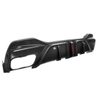 Kies-Motorsports NWCarbon Haus X6 G06 LCI Style Dry Carbon Fiber Rear Diffuser With Brake Light