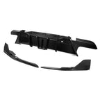 Kies-Motorsports NWCarbon Haus X6M F96 SQ Style Dry Carbon Fiber Diffuser With or Without Brake Light
