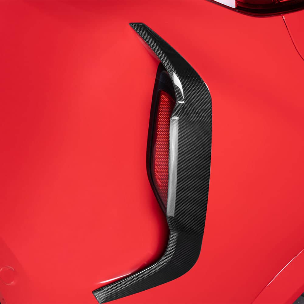 Kies-Motorsports NWCarbon Haus X6M F96 SQ Style Dry Carbon Fiber Rear Vent Trim