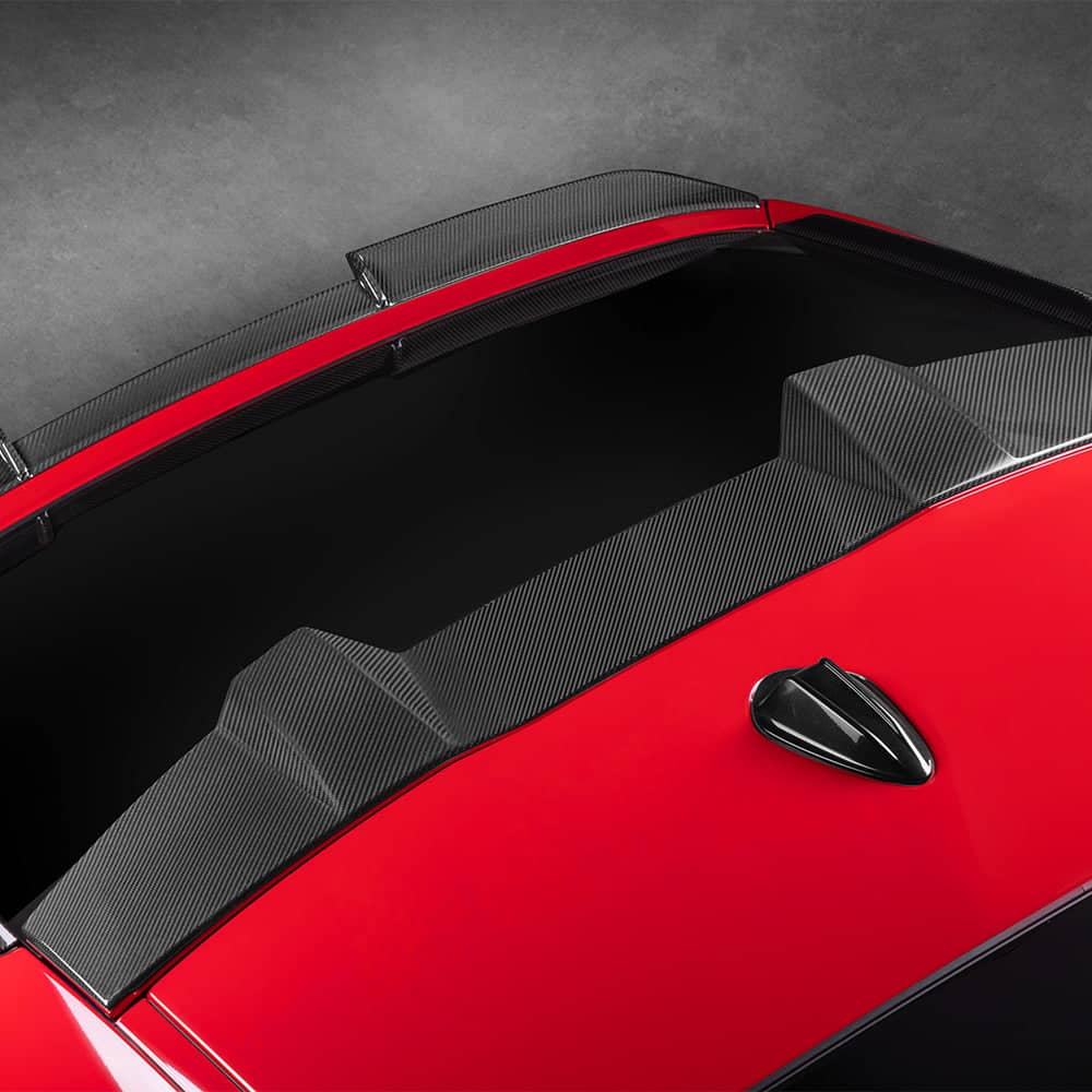 Kies-Motorsports NWCarbon Haus X6M F96 SQ Style Dry Carbon Fiber Roof Spoiler