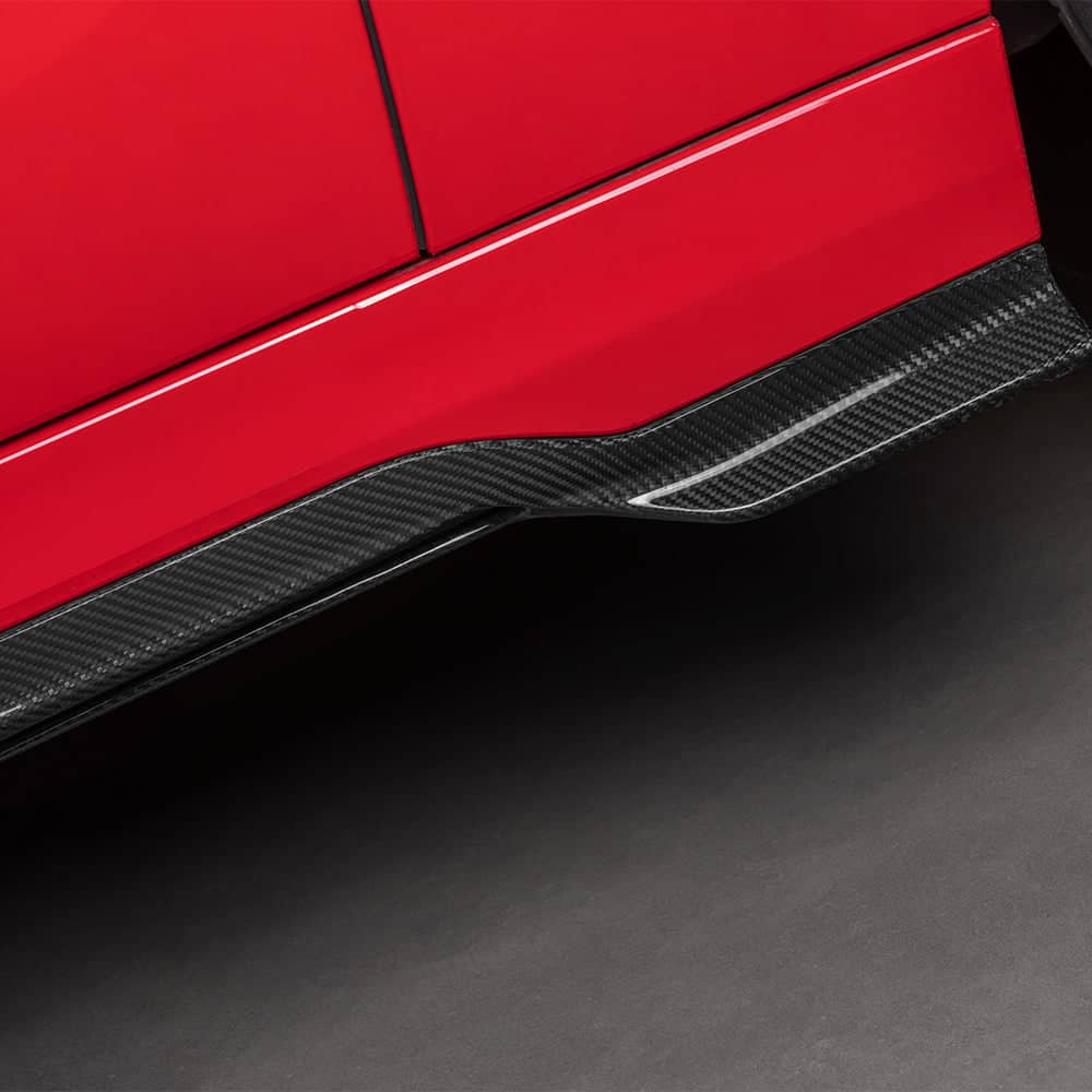 Kies-Motorsports NWCarbon Haus X6M F96 SQ Style Dry Carbon Fiber Side Skirt