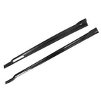 Kies-Motorsports NWCarbon Haus X6M F96 SQ Style Dry Carbon Fiber Side Skirt