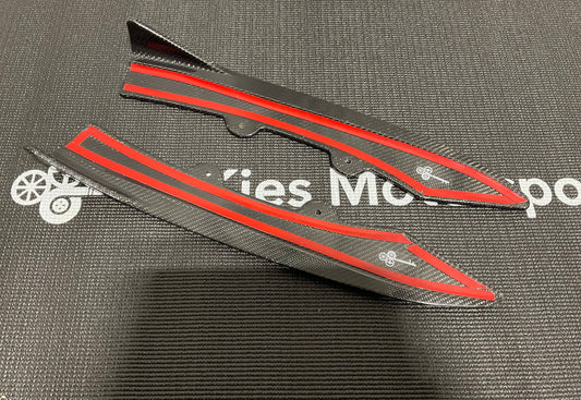 Kies-Motorsports Open Box Item OPEN BOX - 2012-2018 BMW Series (F30) Carbon Fiber Rear Bumper Splitters