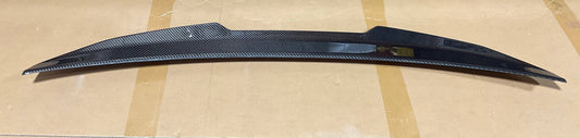 Kies-Motorsports Open Box Item OPEN BOX - 2017+ BMW 5 Series (G30 / F90 M5) PSM Aggressive High Kick Carbon Fiber Trunk Spoiler (Returned)
