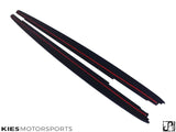 Kies-Motorsports Open Box Item OPEN BOX - 2017+ BMW 5 Series (G30 / G31) Performance Style Side Skirt Extensions