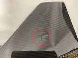 Kies-Motorsports Open Box Item OPEN BOX - 2021-2023 BMW M3 (G80) Performance Inspired Replacement Dry Carbon Fiber Rear Bumper Splitters With Wing (Minor Blemish)