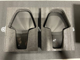 Kies-Motorsports Open Box Item OPEN BOX - Autotecknic F97 X3M/ F98 X4M Carbon Fiber Gloss Seat Back Covers f