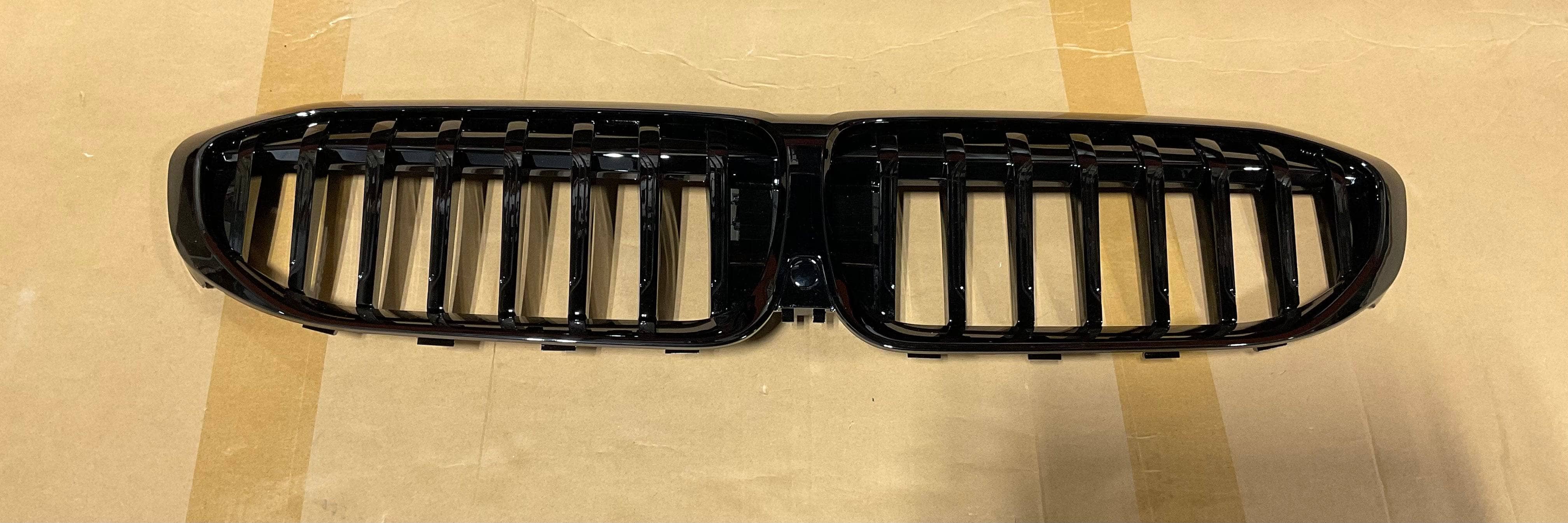 Kies-Motorsports Open Box Item OPEN BOX - BMW 2019+ G20/G28 Single Slat Gloss Black Kidney Grill Replacement Main image
