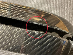 Kies-Motorsports Open Box Item OPEN BOX - BMW 3 Series G20 Carbon Fiber Mirror Cap Replacements (Broken Clips)