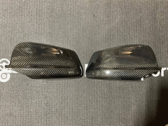 Kies-Motorsports Open Box Item OPEN BOX - BMW 5 Series F10 (2010-2013) Pre-LCI Wet Carbon Fiber Mirror Caps