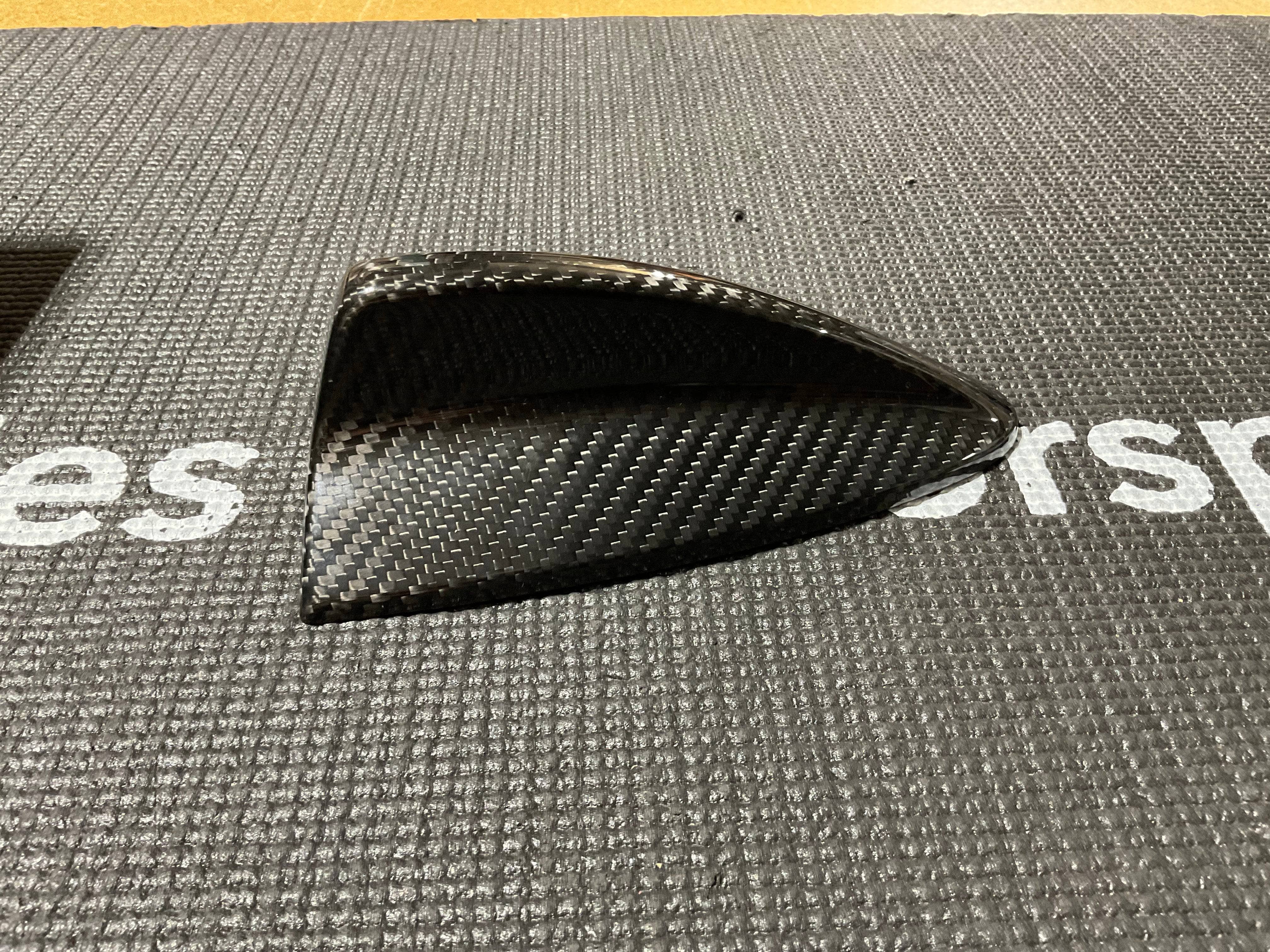 Kies-Motorsports Open Box Item OPEN BOX - BMW E Series Dry Carbon Fiber (Gloss) Antenna Shark Fin Main image