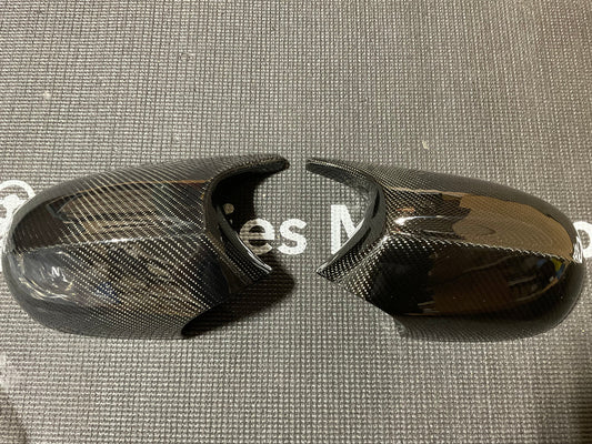 Kies-Motorsports Open Box Item OPEN BOX - BMW E90/E92 LCI Carbon Fiber Mirror Cap Replacements
