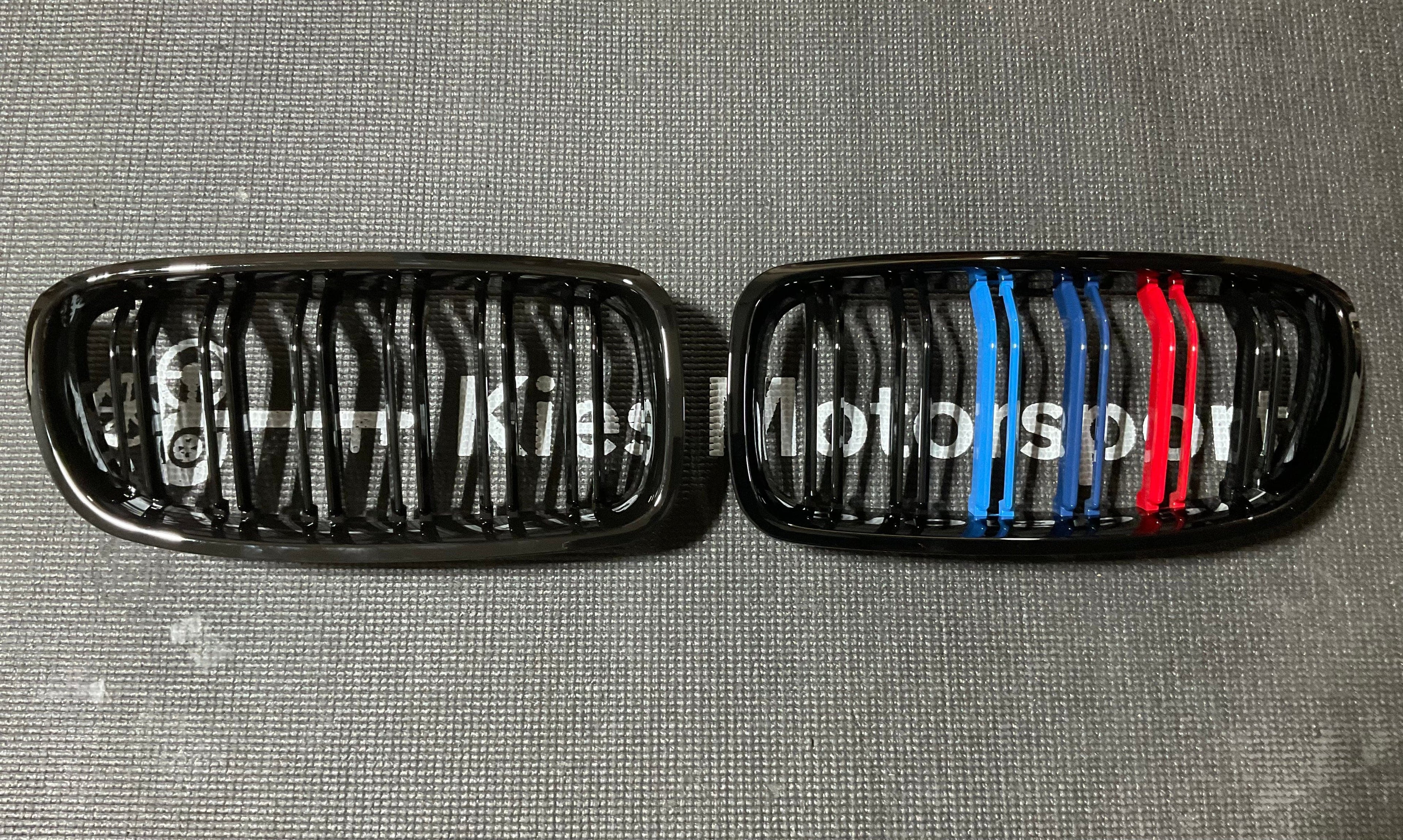 Kies-Motorsports Open Box Item OPEN BOX - BMW F10 M5-Style Kidney Grill (2011-2016) Tri-Color
